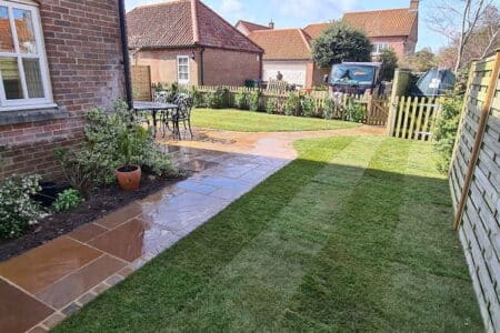 Indian Sandstone & Tidy Up | Burnham Market, Norfolk