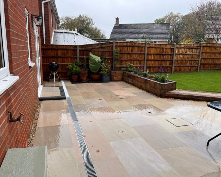 colourful porcelain installation in norfolk